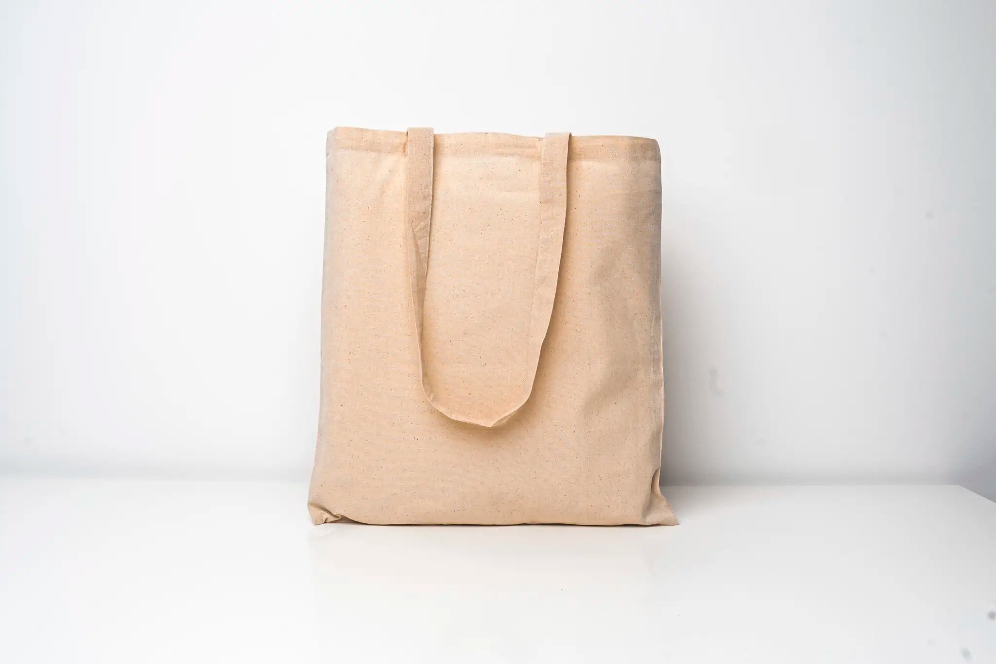 all-groups Cotton Bag Natural Long Handles