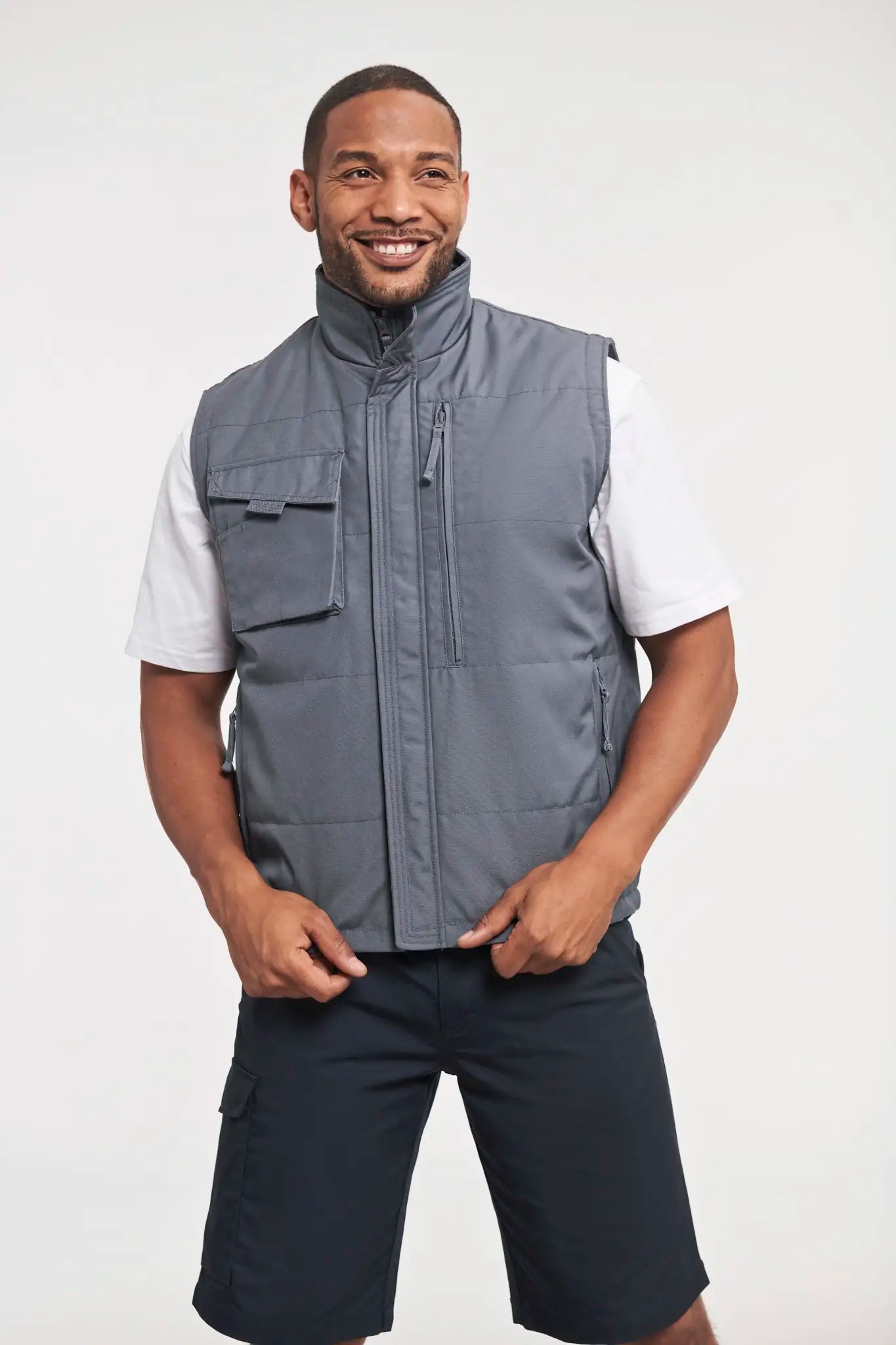 all-groups Men's Heavy Duty Workwear Gilet