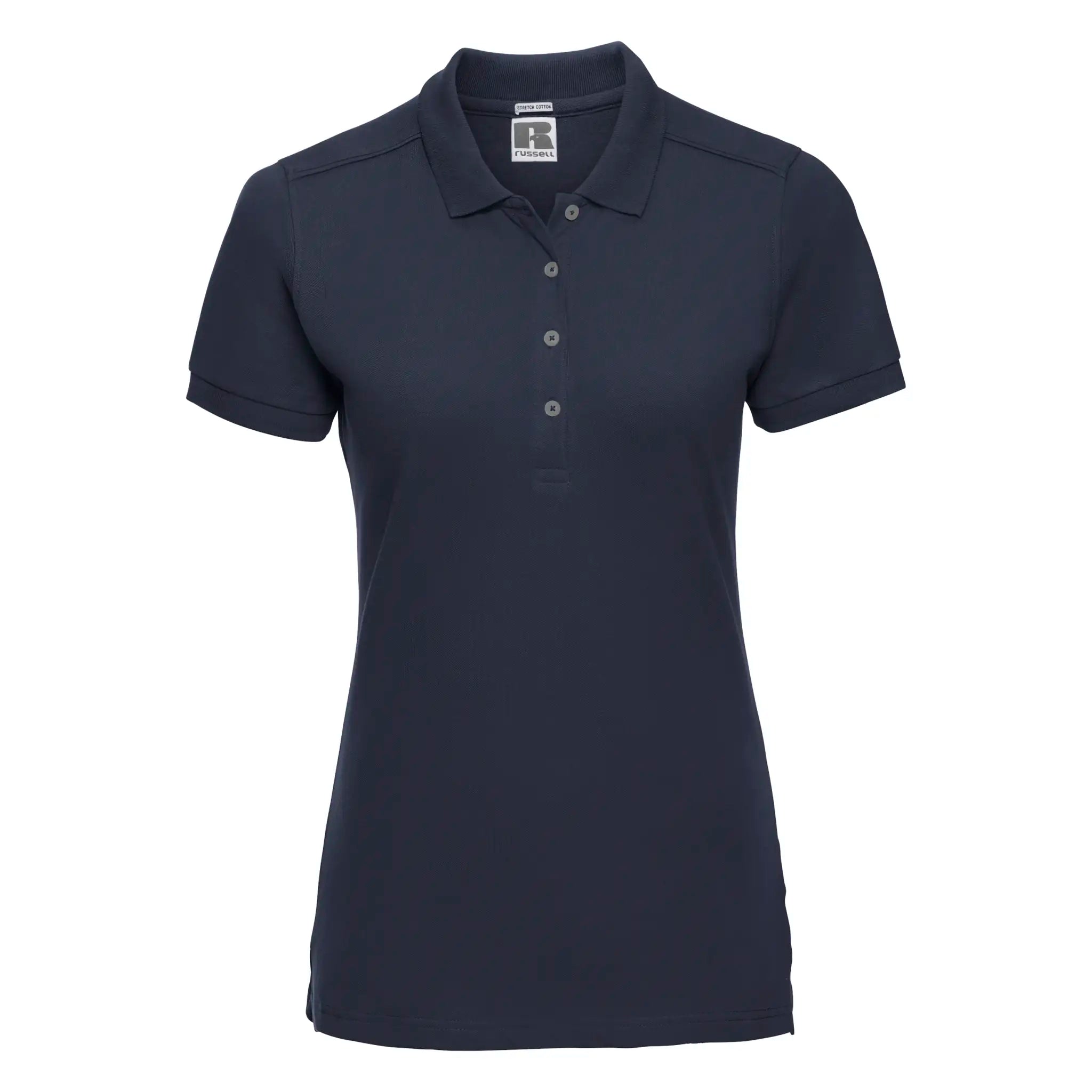 all-groups Women's Fitted Stretch Polo