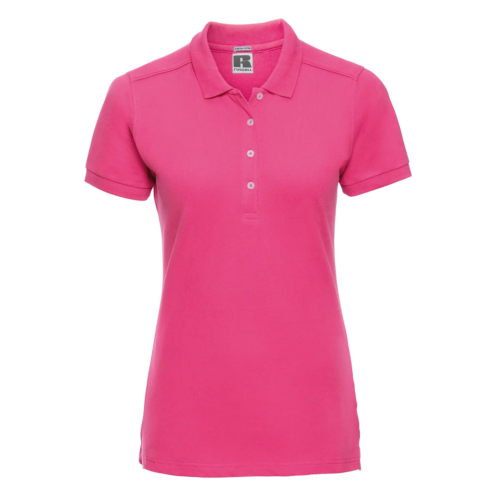 all-groups Women's Fitted Stretch Polo