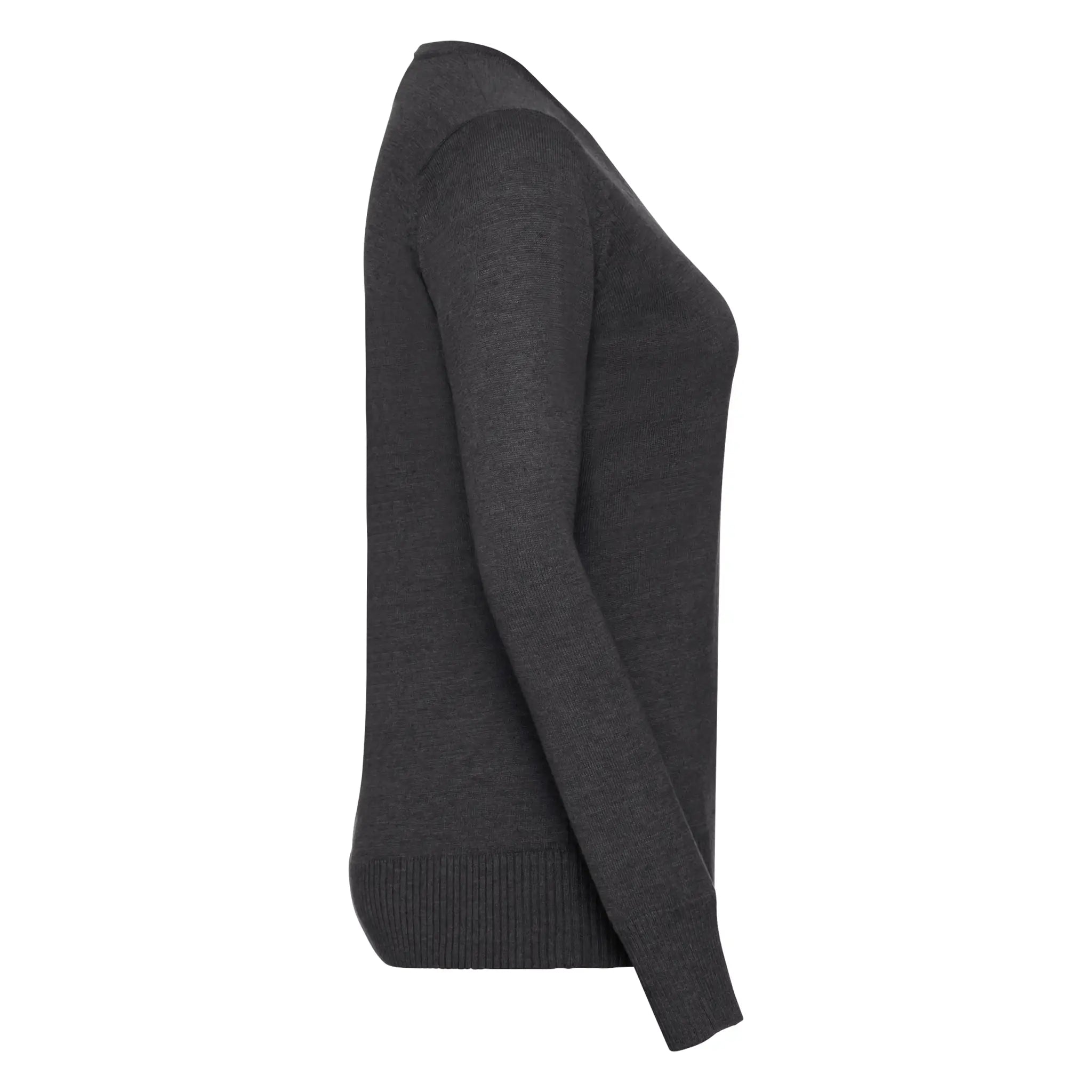 all-groups Women's V Neck Knitted Pullover