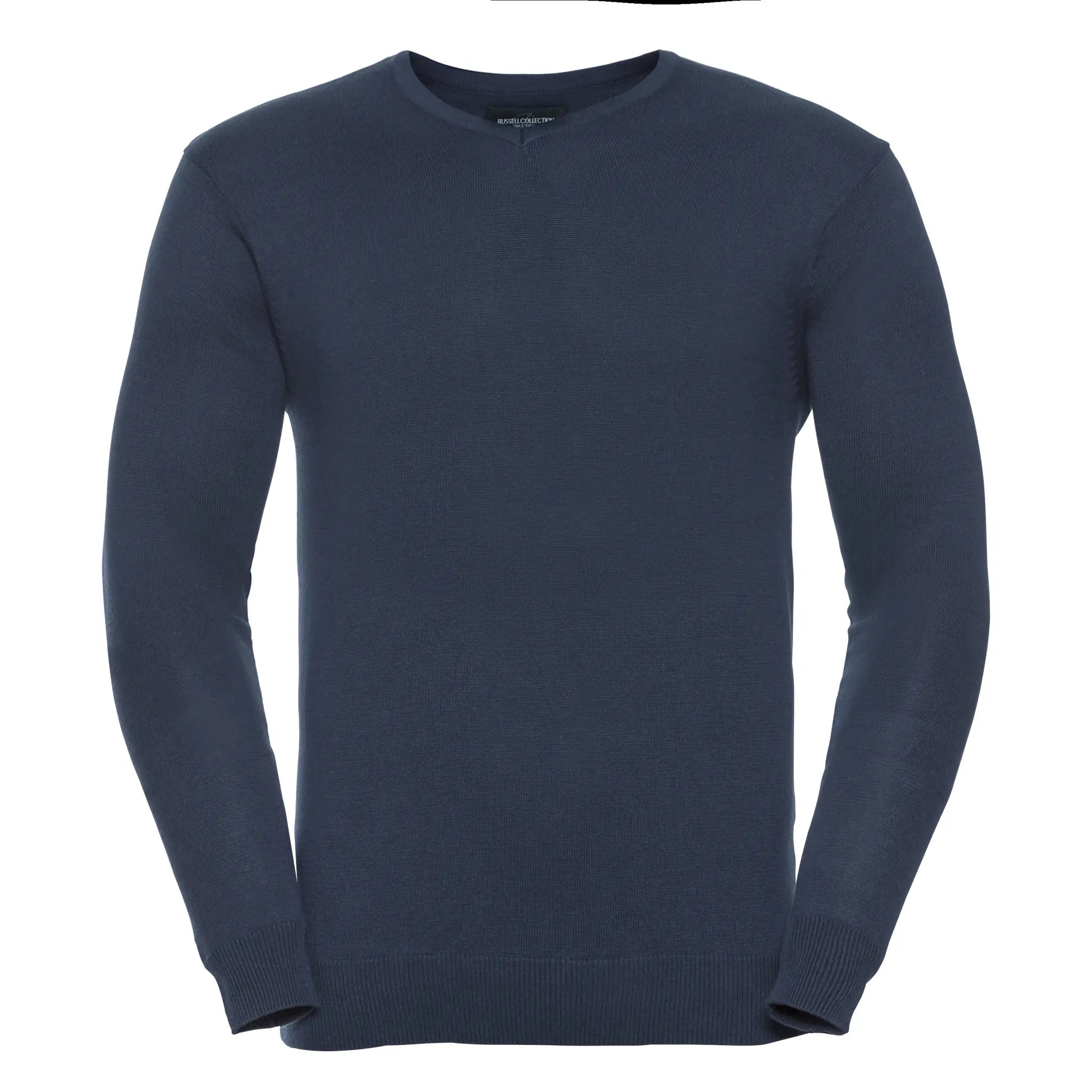 all-groups Men's V Neck Knitted Pullover