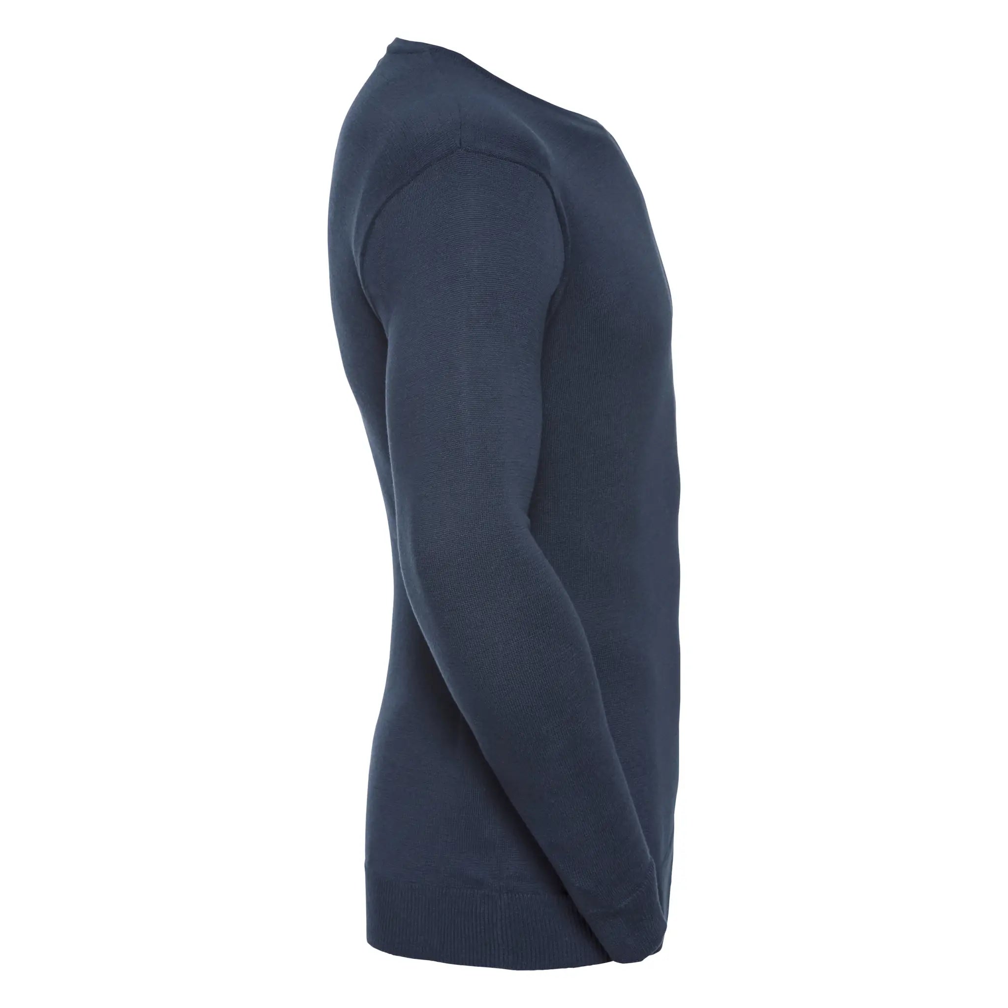 all-groups Men's V Neck Knitted Pullover