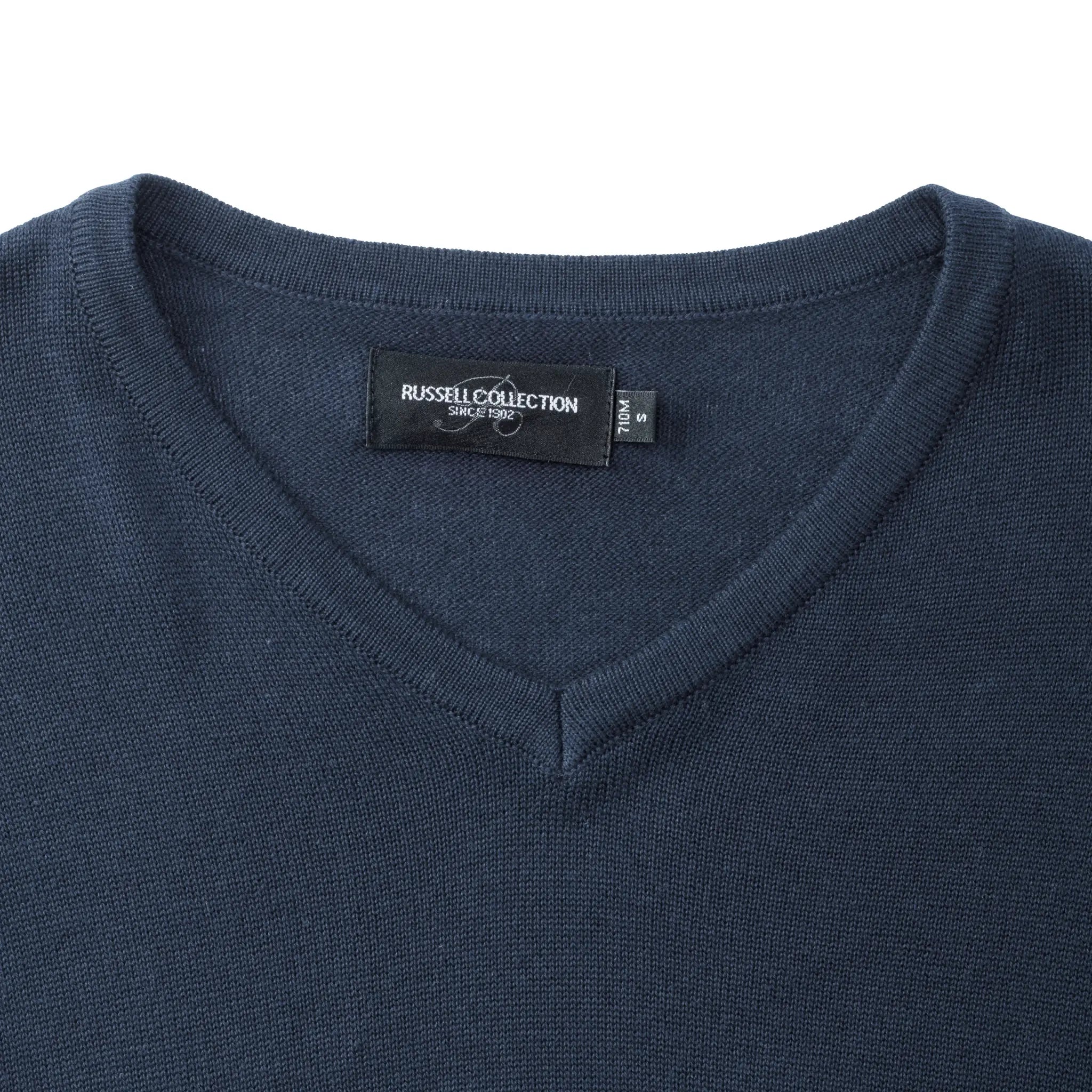all-groups Men's V Neck Knitted Pullover