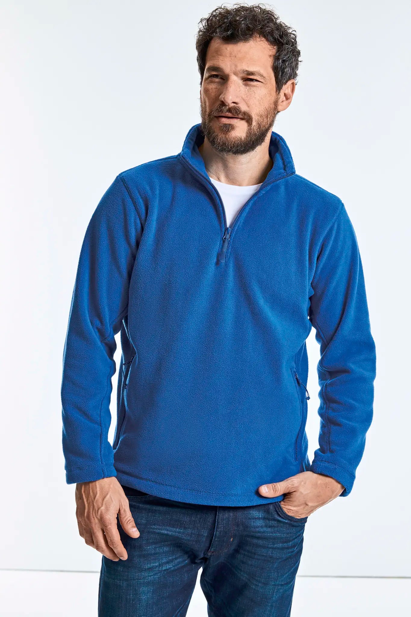 all-groups Unisex Quarter Zip Outdoor Fleece