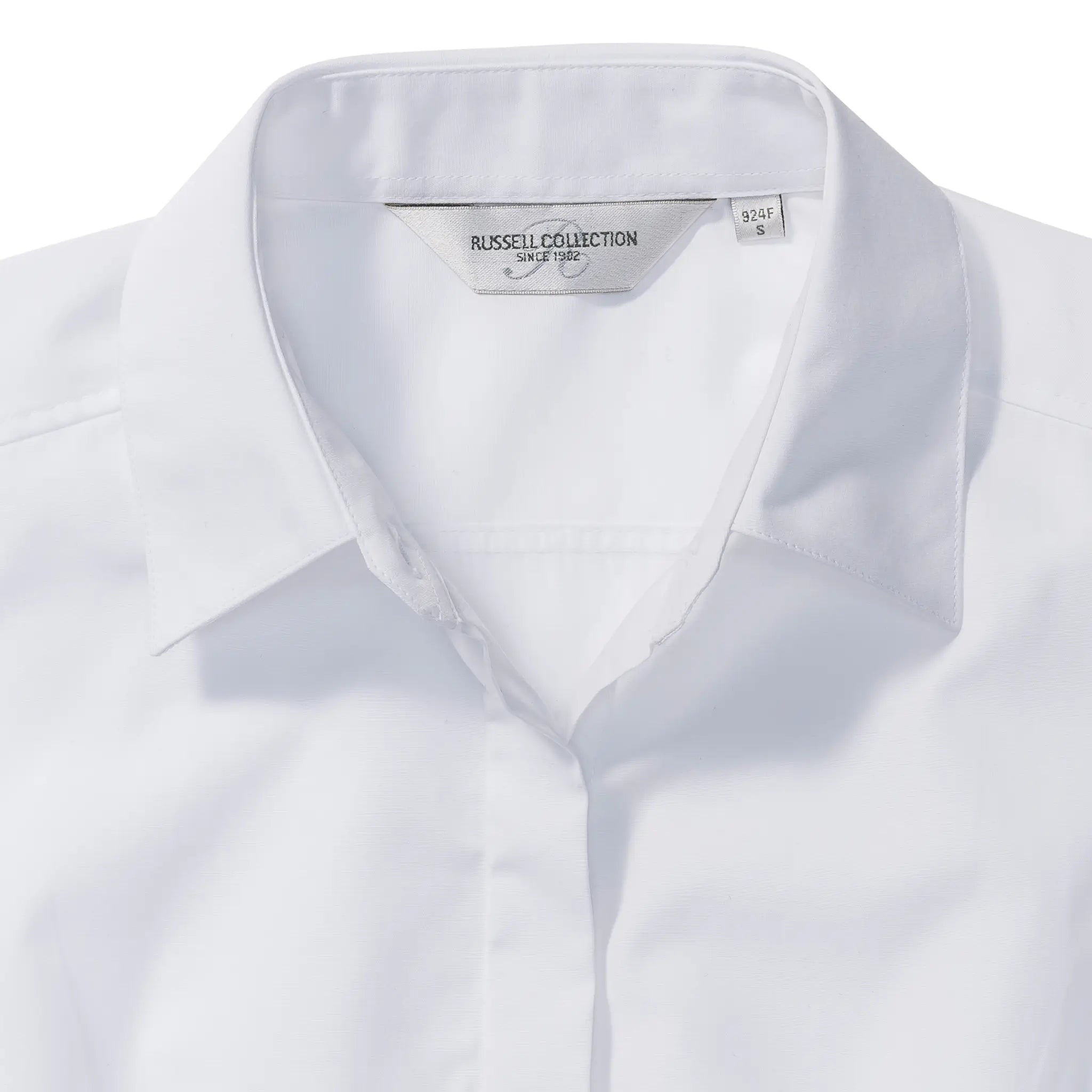 all-groups Women's Long Sleeve Fitted Polycotton Poplin Shirt