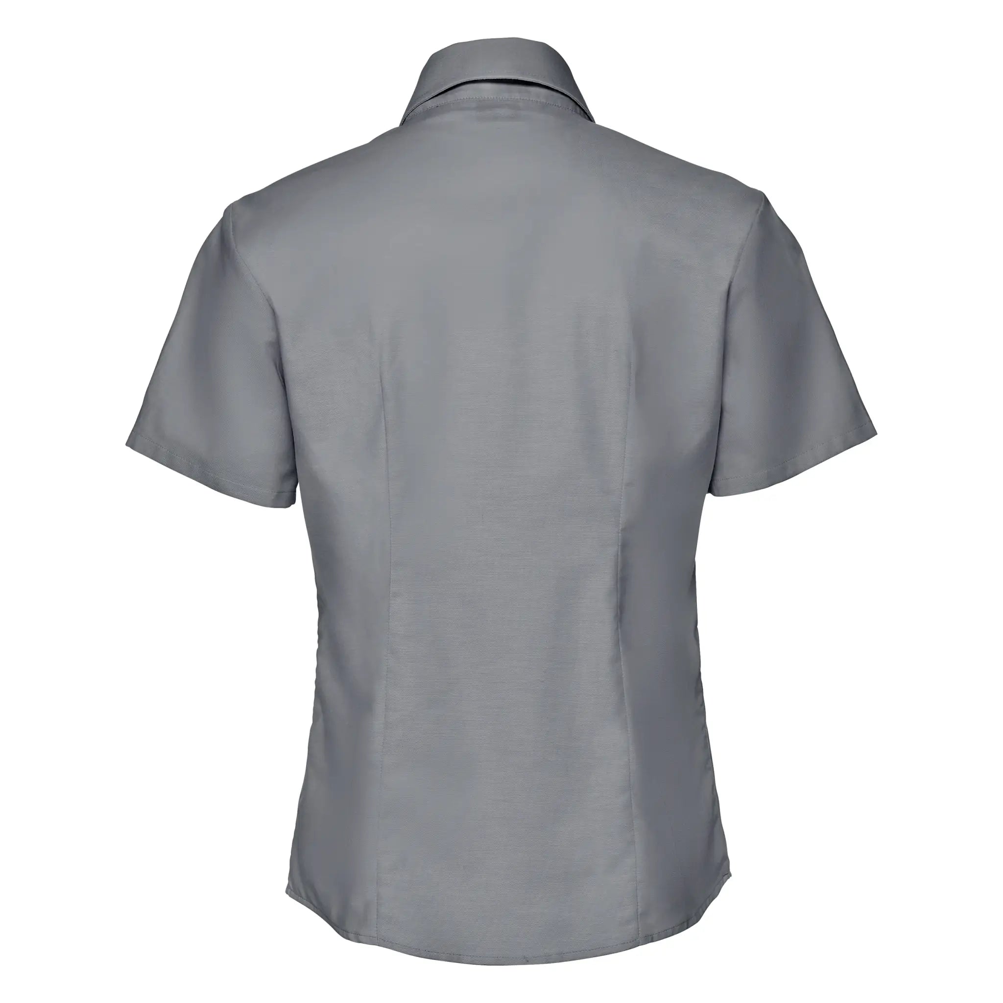 all-groups Women's Short Sleeve Tailored Oxford Shirt