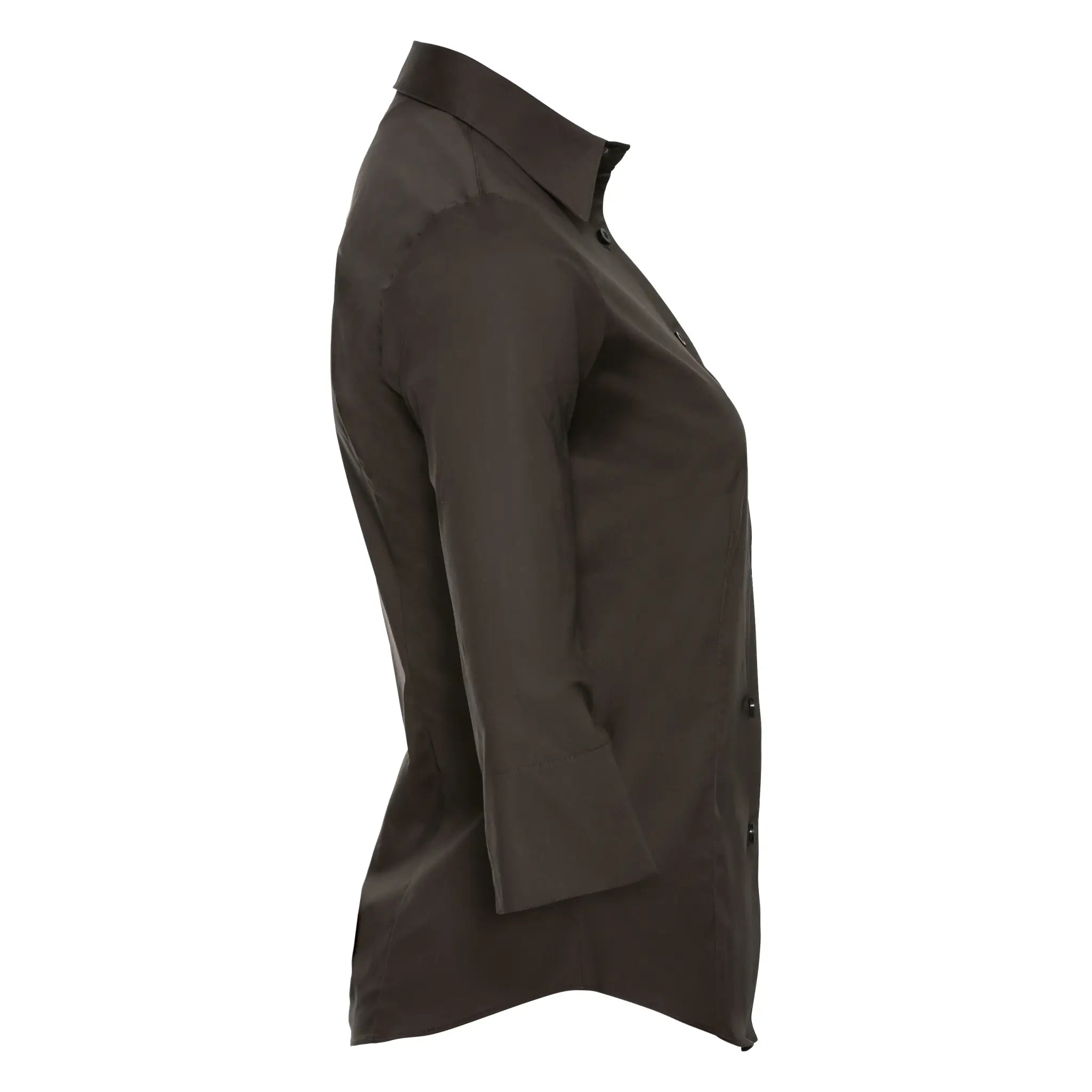 all-groups Women's Long Sleeve Classic Pure Cotton Poplin Shirt