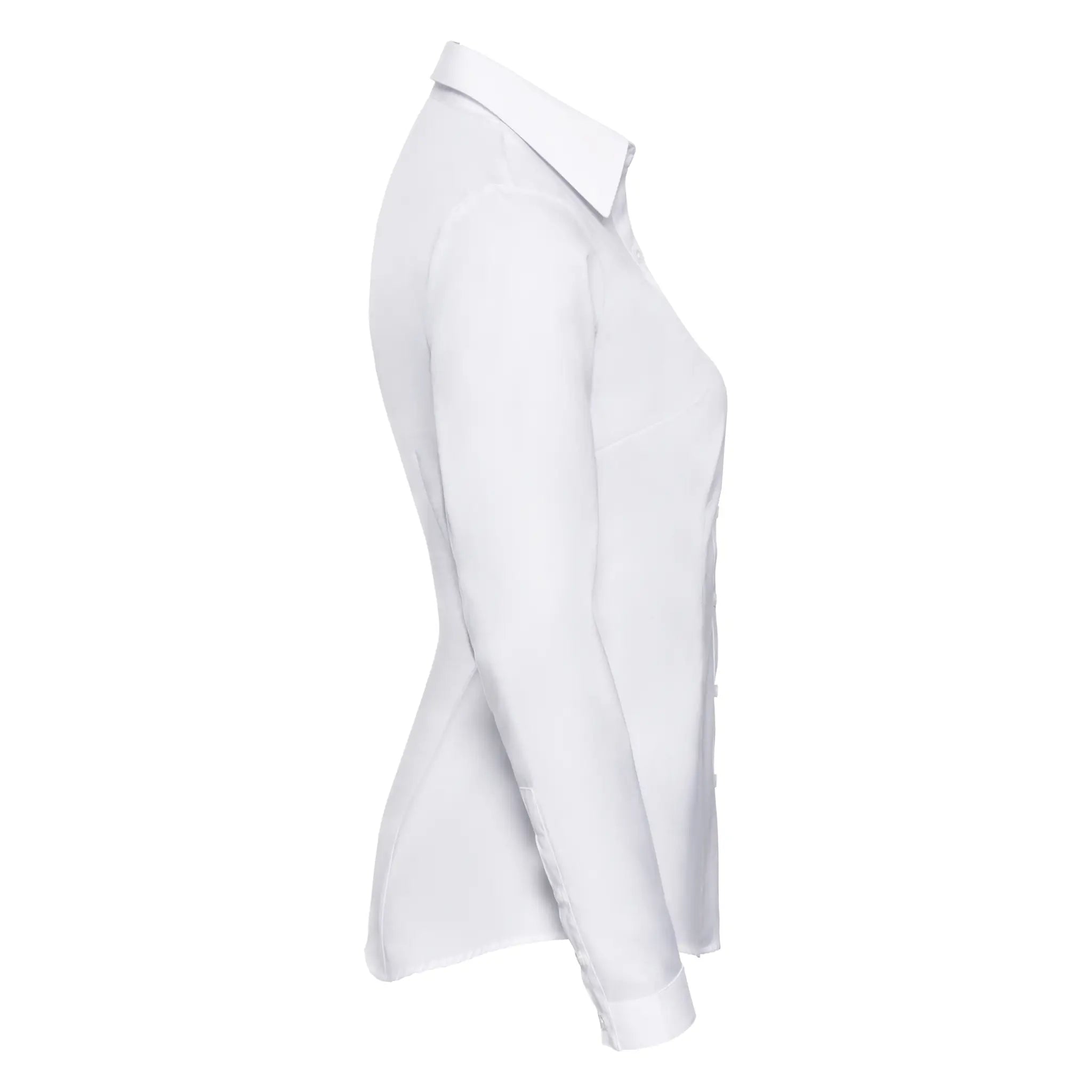 all-groups Women's Long Sleeve Tailored Herringbone Shirt